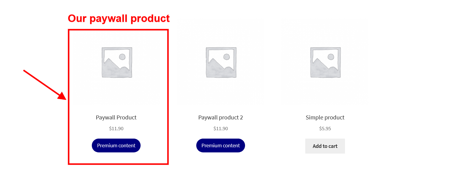Paywall for WooCommerce Before Purchased